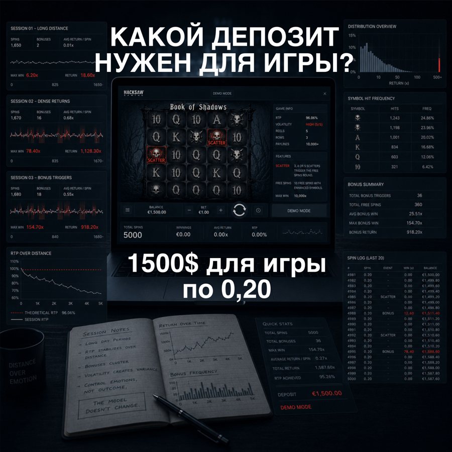какой депозит нужен для игры