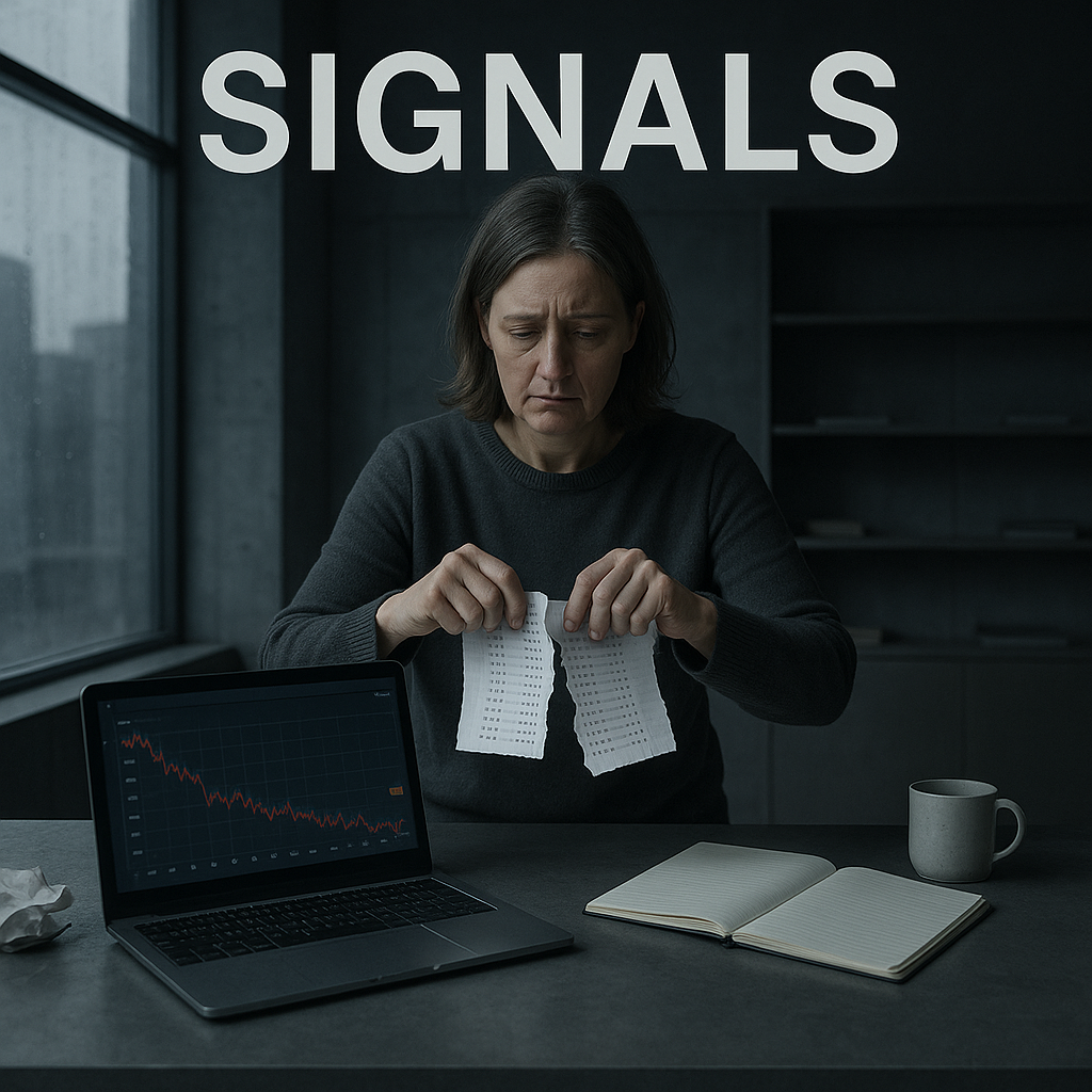 Signals that promise a big win fall apart, while the real structure lives only in distance and your own data