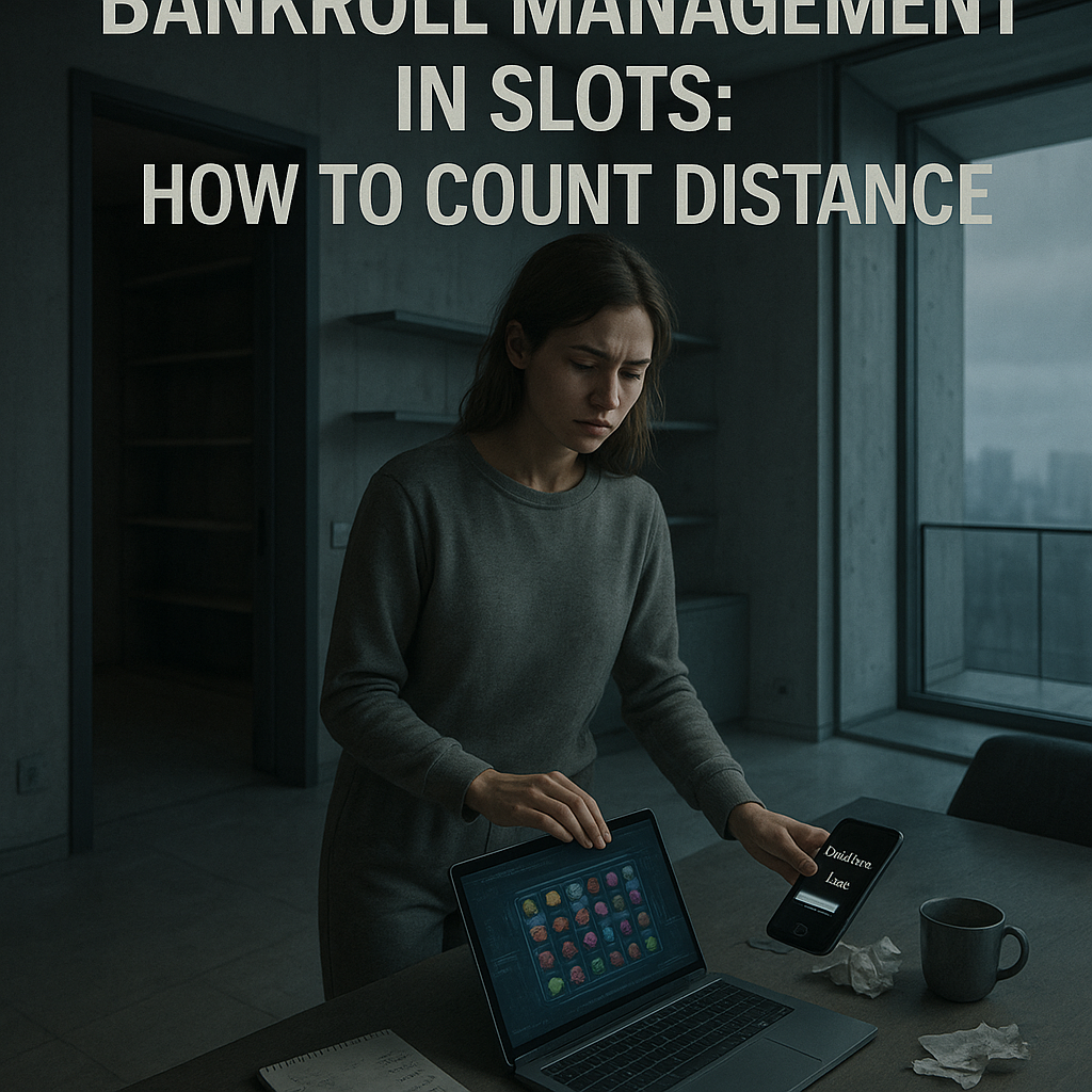 Bankroll is distance: she closes the slot session at a preset limit before volatility eats the balance