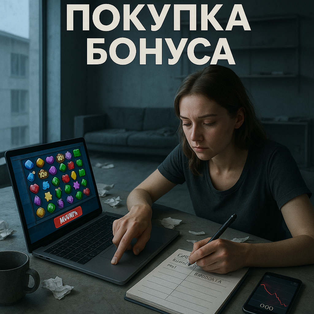 Покупка бонуса как быстрый проход по дистанции: фиксированная цена входа и резкие просадки в сухих цифрах
