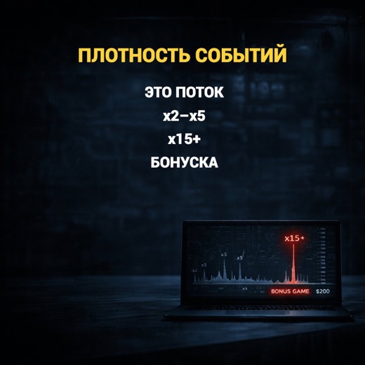 Плотность событий ОНЛАЙН КАЗИНО