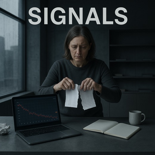 Signals that promise a big win fall apart, while the real structure lives only in distance and your own data