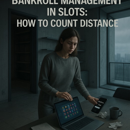 Bankroll is distance: she closes the slot session at a preset limit before volatility eats the balance
