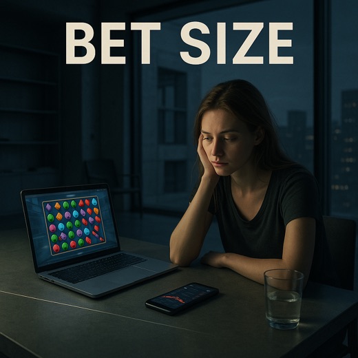 Bet size as a lever that speeds you through the bankroll distance without changing the slot outcome