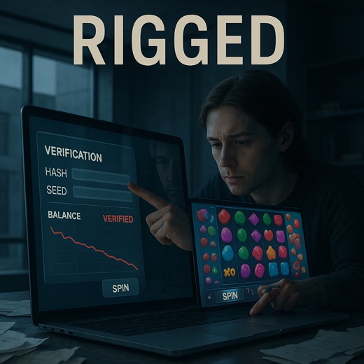 Fair RNG verified, yet the balance keeps shrinking—proof that provably fair confirms process, not profit