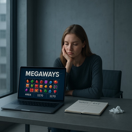 Megaways as a seductive ways counter that hides the same RTP and higher volatility behind the screen