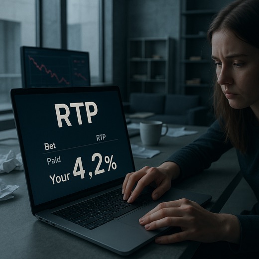 RTP stops being a promise when your own history shows the gap between the average and a single session
